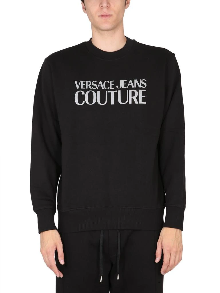 商品Versace|Versace Jeans Couture Crewneck Sweatshirt With Logo,价格¥1442,第1张图片