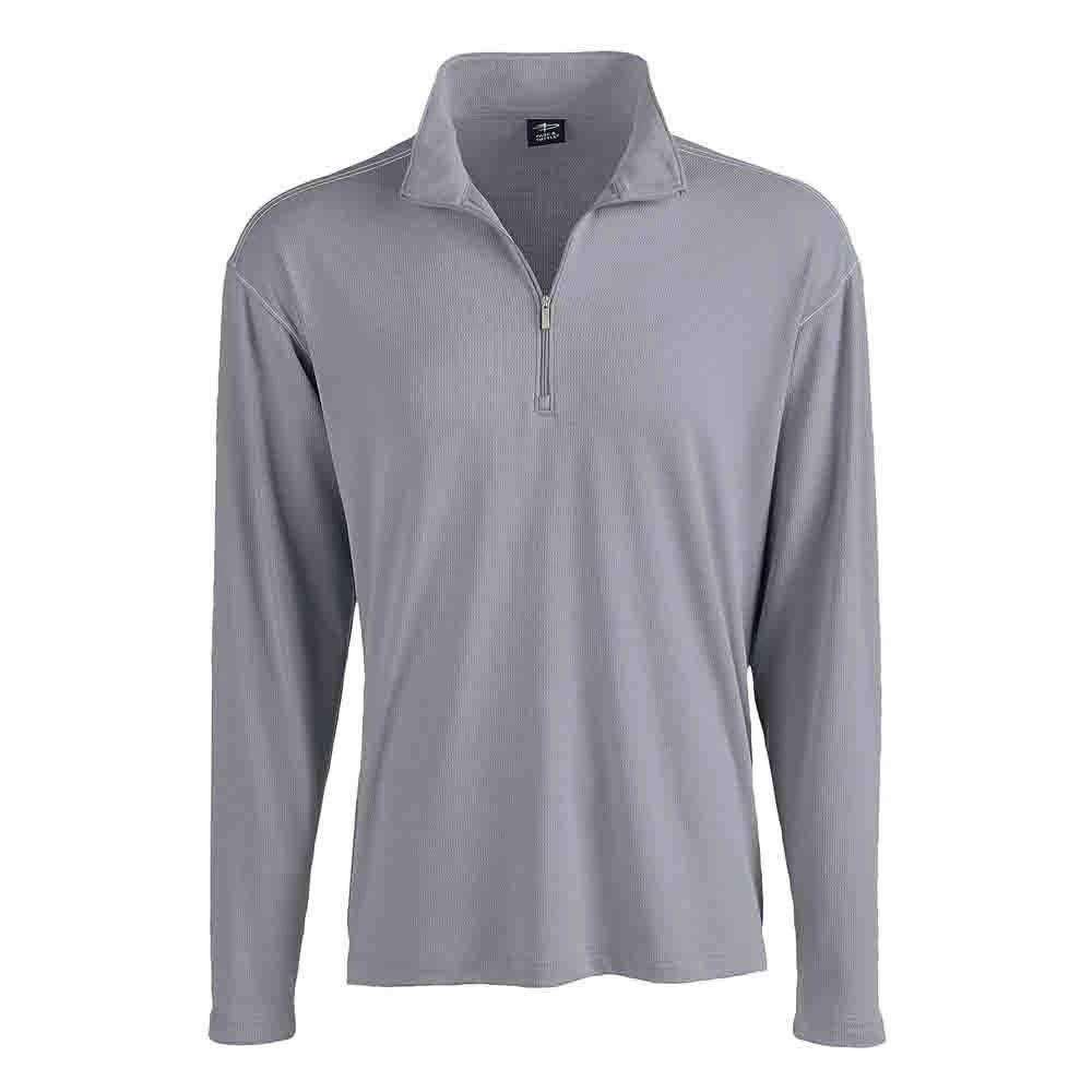 商品Page & Tuttle|Contrast Stitch Quarter Zip Layering Pullover,价格¥86,第1张图片