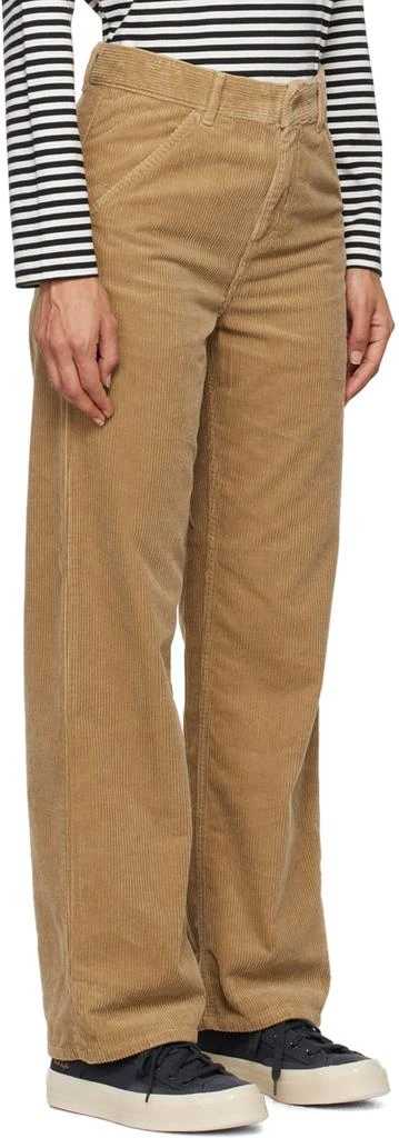 商品Carhartt WIP|Tan Simple Trousers,价格¥665,第2张图片详细描述