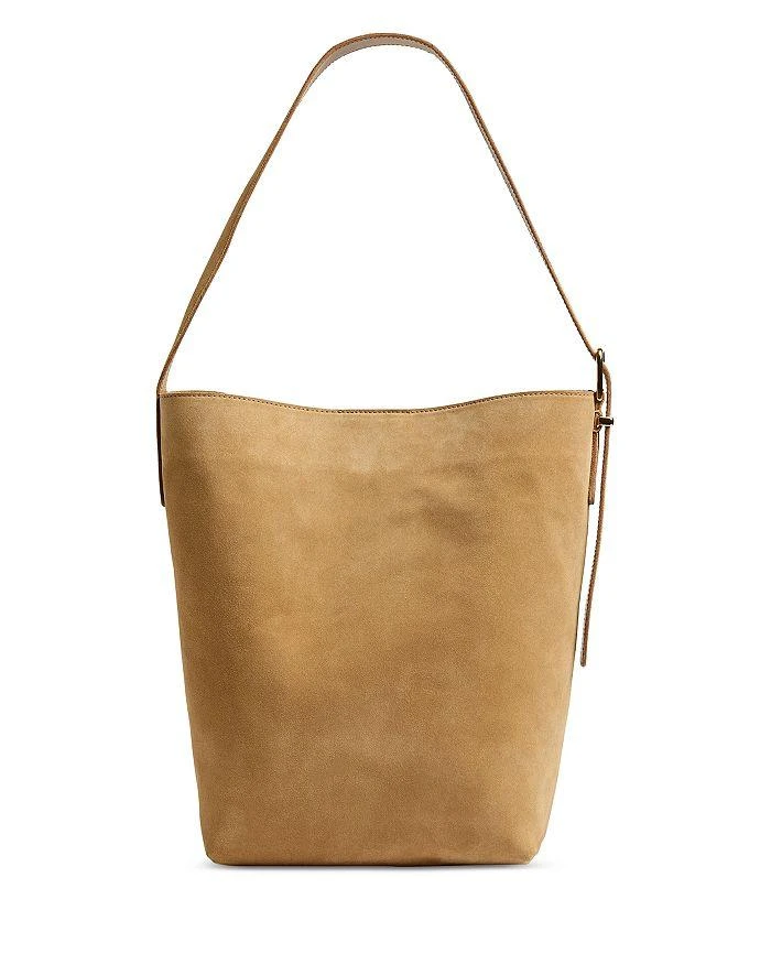 商品Madewell|The Essential Bucket Tote in Suede,价格¥1304,第1张图片详细描述