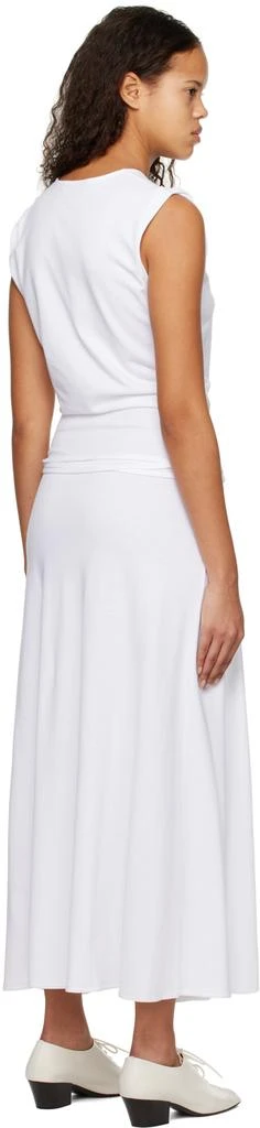商品Lemaire|White Belted Midi Dress,价格¥980,第3张图片详细描述