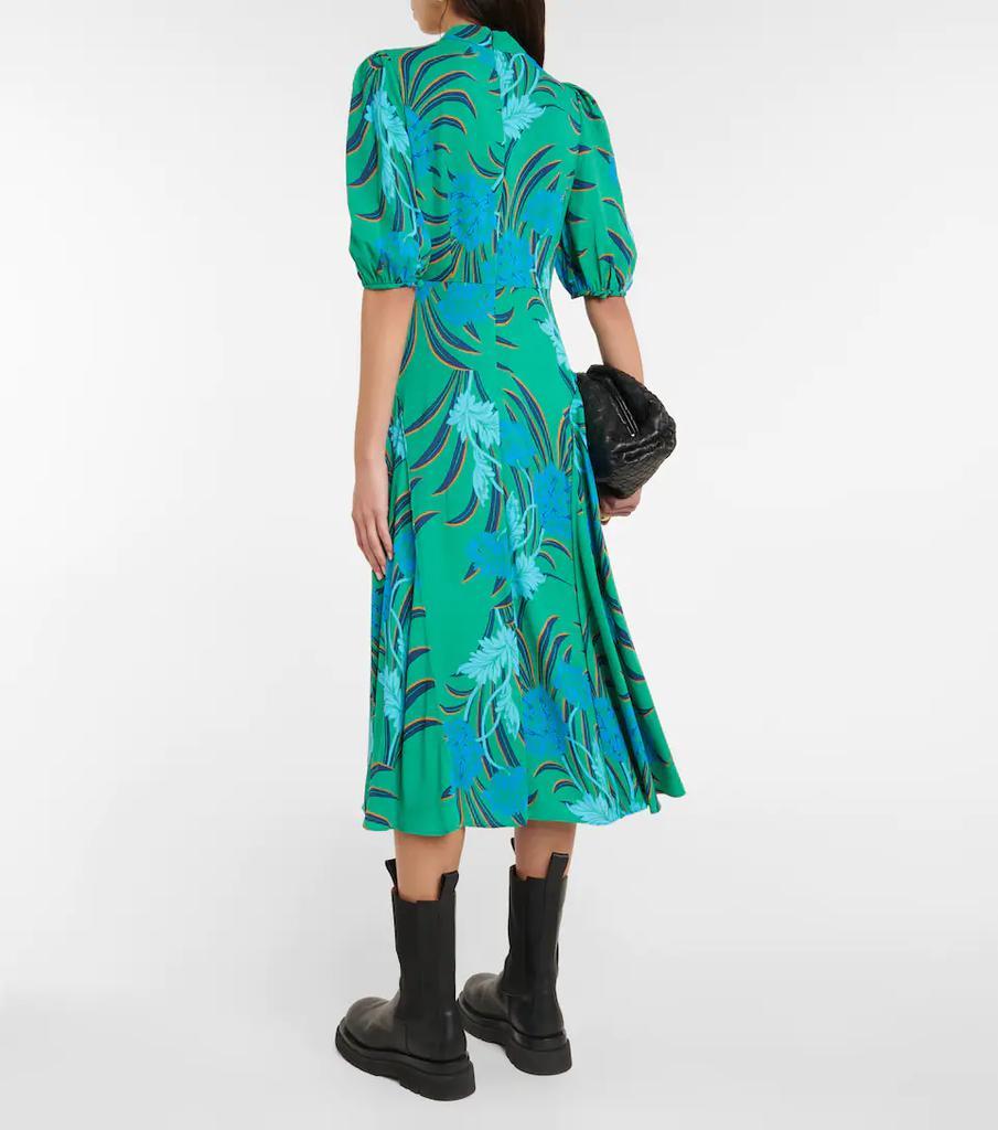 商品Diane von Furstenberg|Nella花卉中长连衣裙,价格¥4102,第5张图片详细描述