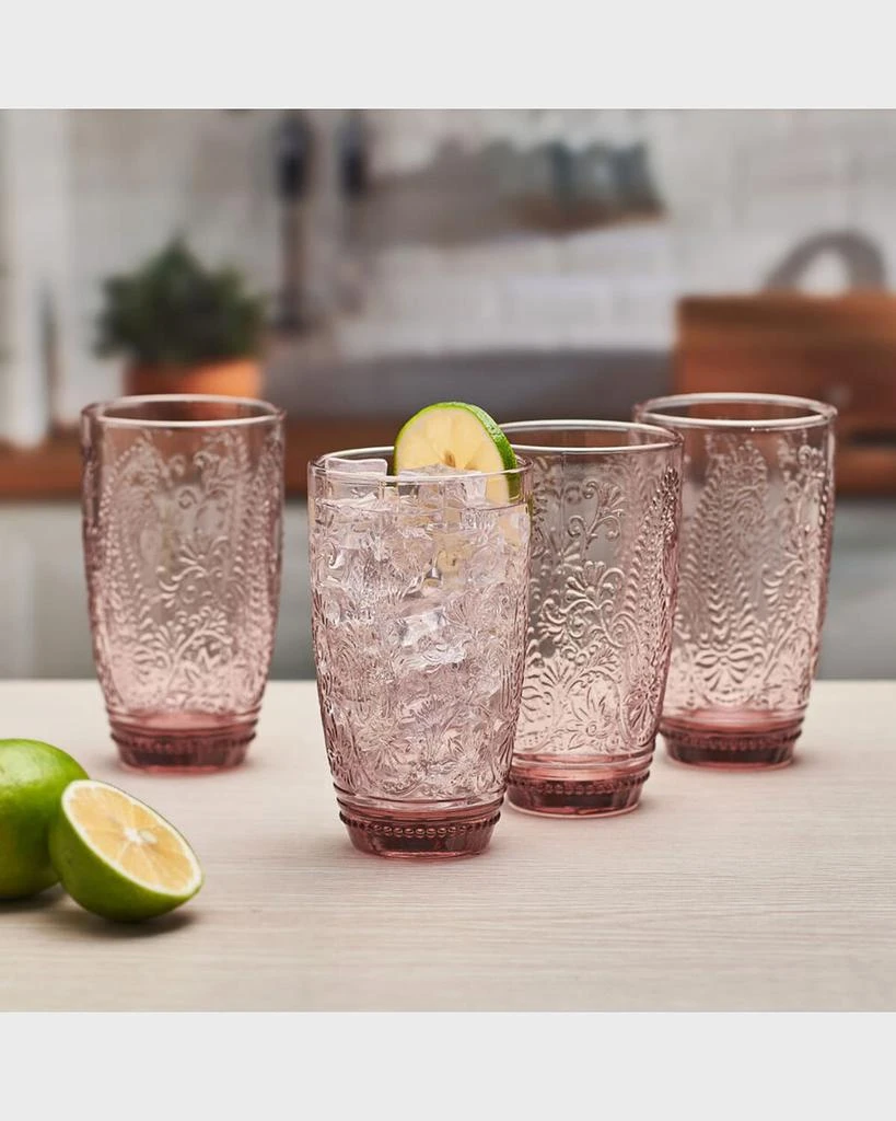 商品Fitz and Floyd|Maddi Highball Glasses, Set of 4,价格¥451,第1张图片