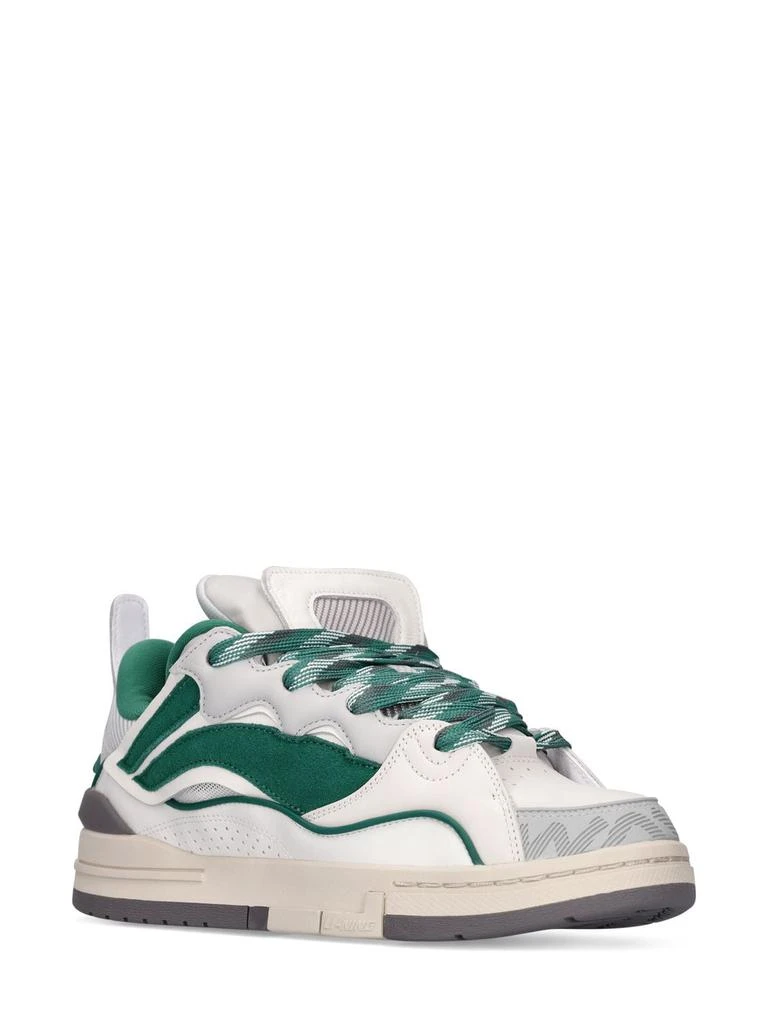 商品Li-Ning|Wave Golden Green Sneakers,价格¥1240,第2张图片详细描述