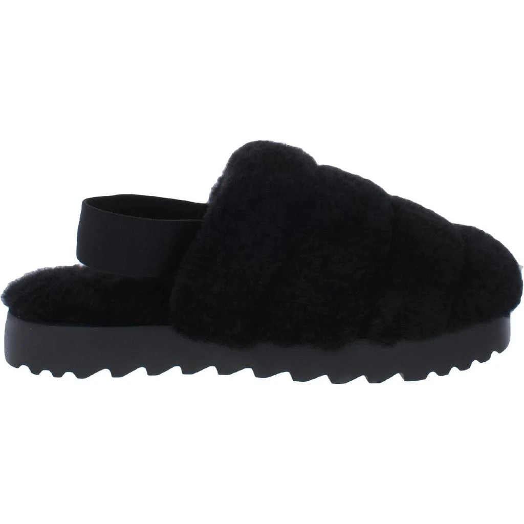 商品UGG|Super Fluff Womens Shearling Cozy Slingback Slippers,价格¥571,第2张图片详细描述