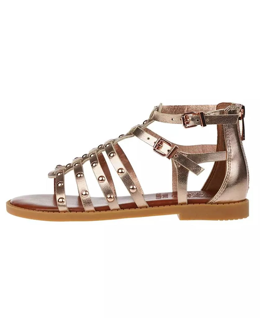 商品Vince Camuto|Big Girl's Fashion Sandal Metallic PU Upper and Dome Stud Detail Polyurethane Sandals,价格¥216,第3张图片详细描述