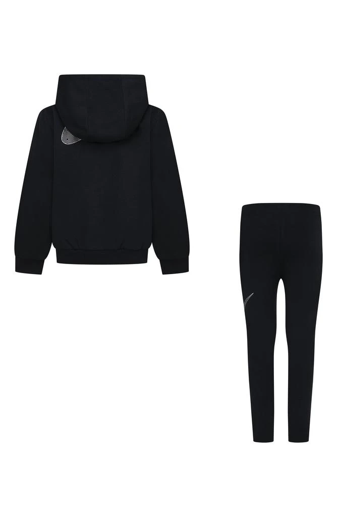 商品NIKE|Zip Hoodie & Stretch Leggings Set,价格¥205,第2张图片详细描述