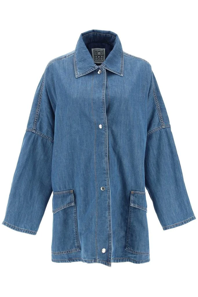 商品Totême|Toteme denim overshirt,价格¥3481,第1张图片