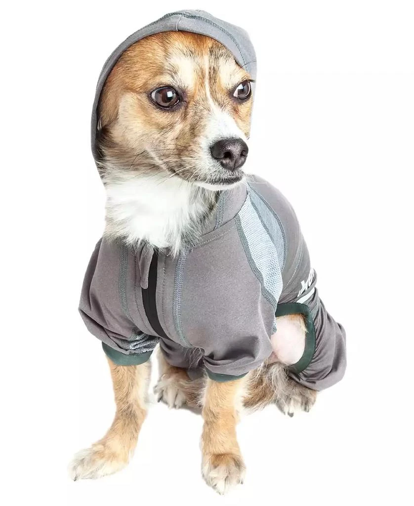 商品Pet Life|Dog Helios Namastail Breathable Full Body Performance Yoga Dog Hoodie Tracksuit,价格¥748,第3张图片详细描述