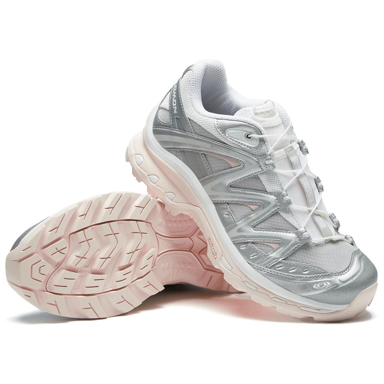 商品[国内直发] Salomon|萨洛蒙 XT-Quest 运动休闲 防滑 低帮 户外功能鞋 男女同款 灰白粉,价格¥1774,第9张图片详细描述