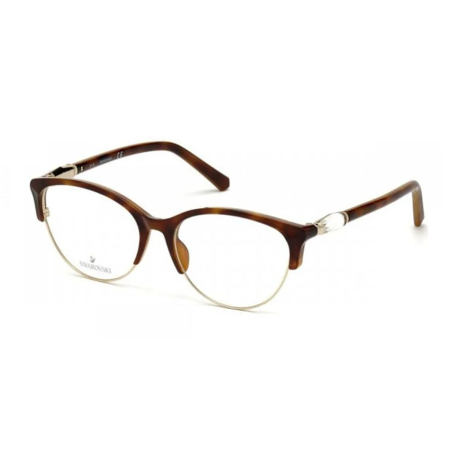 商品Swarovski|Swarovski Ladies Tortoise Cat Eye Eyeglass Frames SK533805253,价格¥329,第1张图片