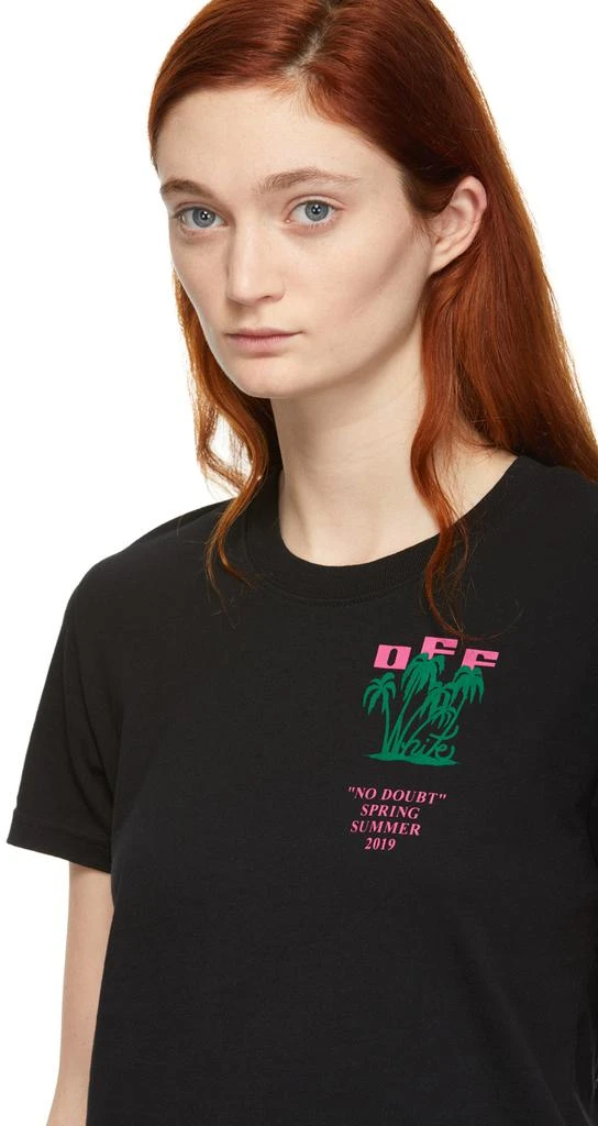 商品Off-White|Black Island Logo T-Shirt,价格¥707,第5张图片详细描述