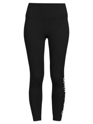 商品Calvin Klein|​High Rise Logo Leggings,价格¥228,第4张图片详细描述