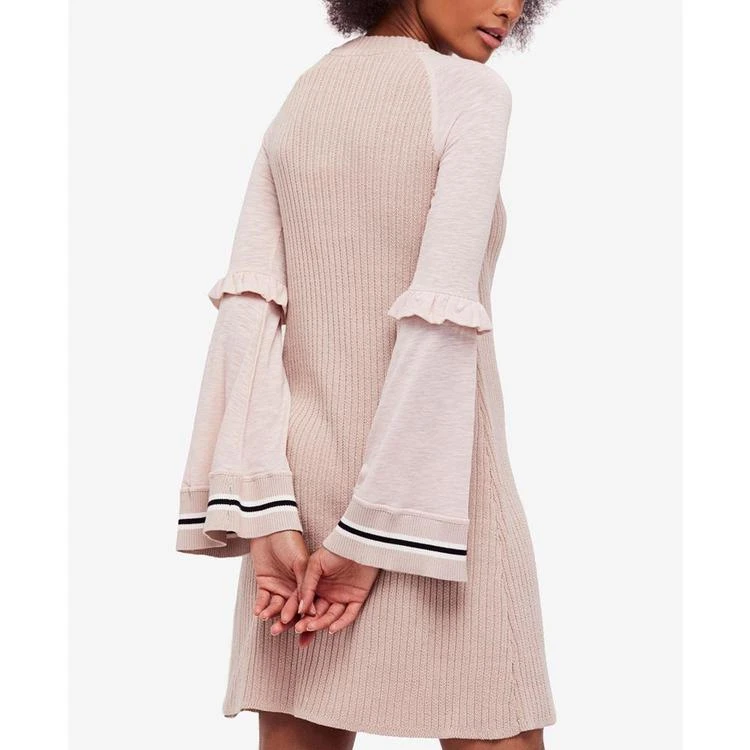 商品Free People|Bell-Sleeve Mini Sweater Dress,价格¥405,第4张图片详细描述