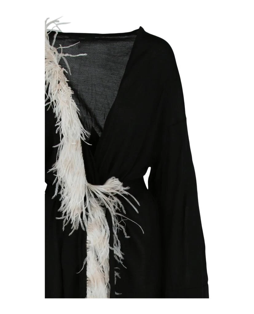 商品ALANUI|Feather Silk Long Jacket,价格¥9145,第3张图片详细描述