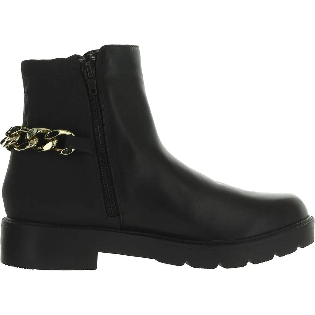 商品Nine West|Nine West Womens Talles Leather Block Heel Ankle Boots,价格¥159,第4张图片详细描述