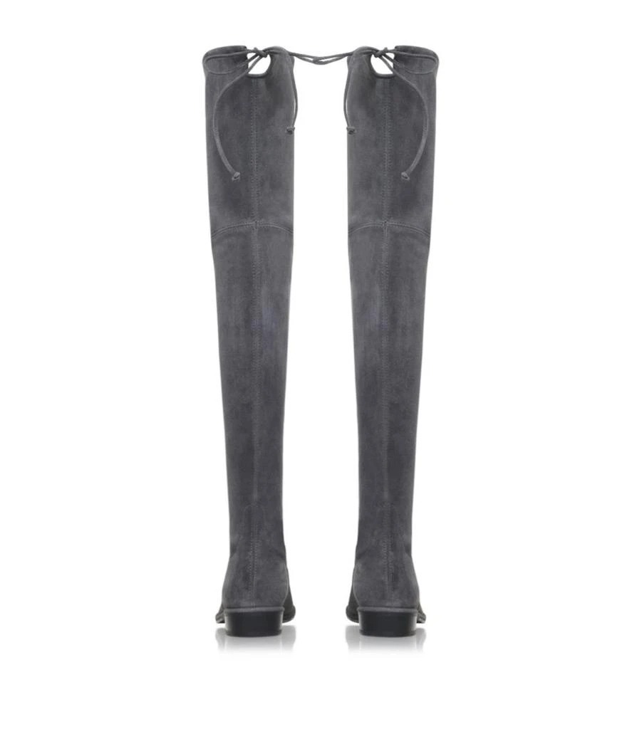 商品Stuart Weitzman|Suede Lowland Thigh High Boots,价格¥9509,第2张图片详细描述