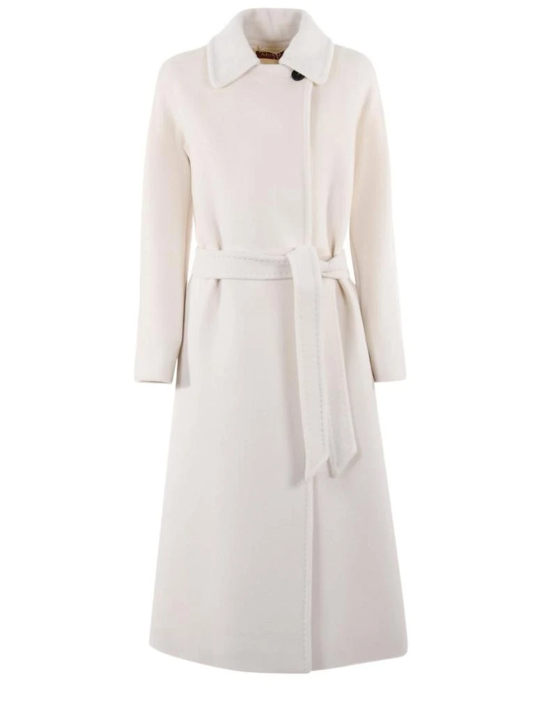 商品Weekend Max Mara|Max mara studio women's white other materials coat,价格¥7624,第1张图片