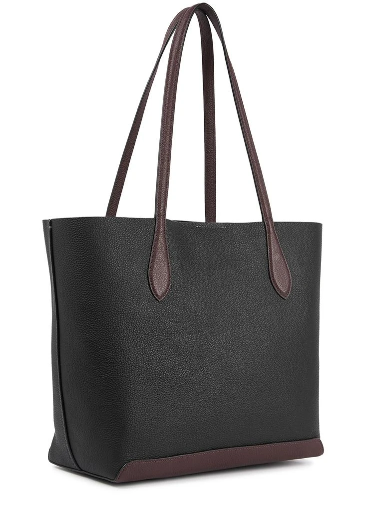 商品Coach|Kia black logo leather tote,价格¥1684,第2张图片详细描述