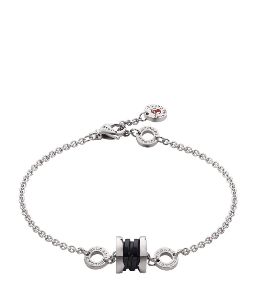 商品BVLGARI|Sterling Silver And Ceramic Save The Children Bracelet,价格¥5806,第1张图片