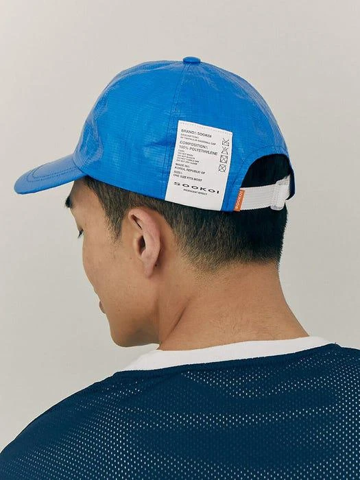 商品SOOKOI|Tarpaulin Baseball Cap_Blue,价格¥598,第1张图片