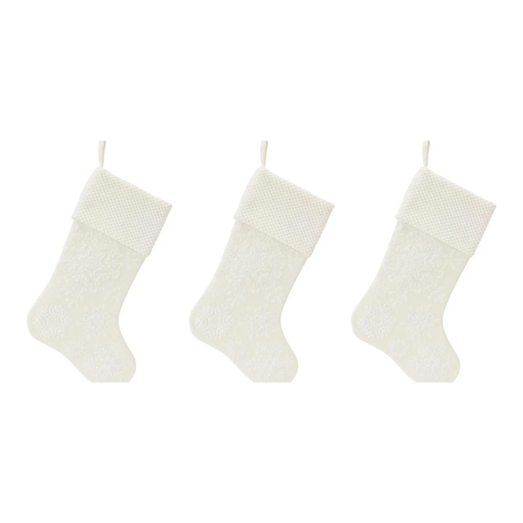 商品HouzBling|Stocking (Set of 3) 18"H Polyester,价格¥411,第2张图片详细描述