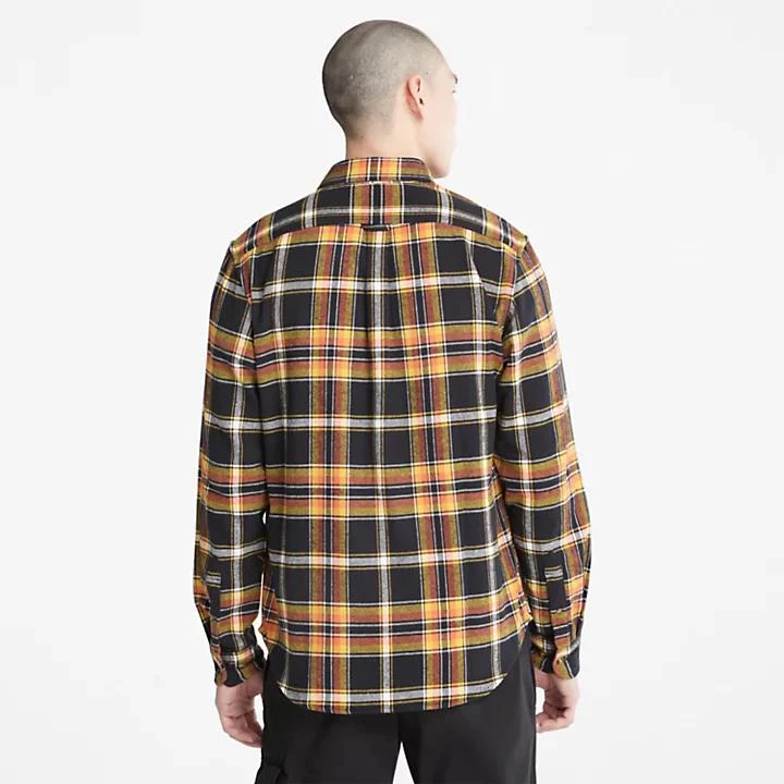 商品Timberland|Heavy Flannel Check Shirt for Men in Black,价格¥700,第2张图片详细描述