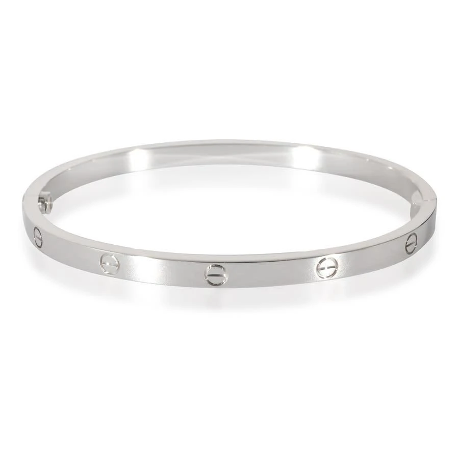 商品[二手商品] Cartier|Pre-Owned Cartier Love Bracelet in 18k White Gold,价格¥33240,第1张图片
