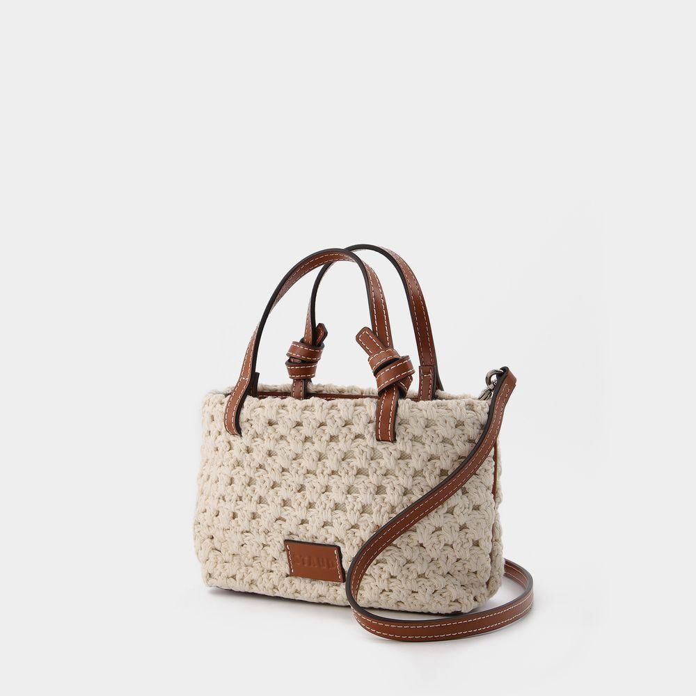 商品Staud|Crochet Ria Bag in Cream,价格¥1908,第4张图片详细描述