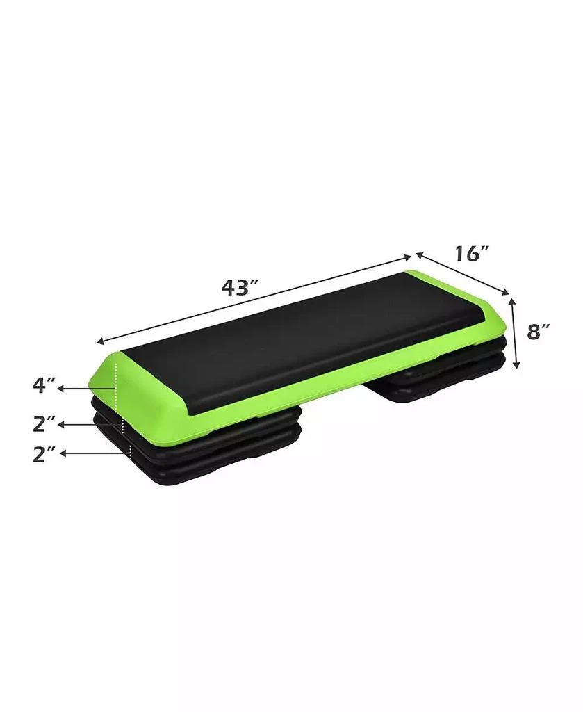 Fitness Aerobic Step Cardio Adjust 4'' - 6'' - 8'' 商品