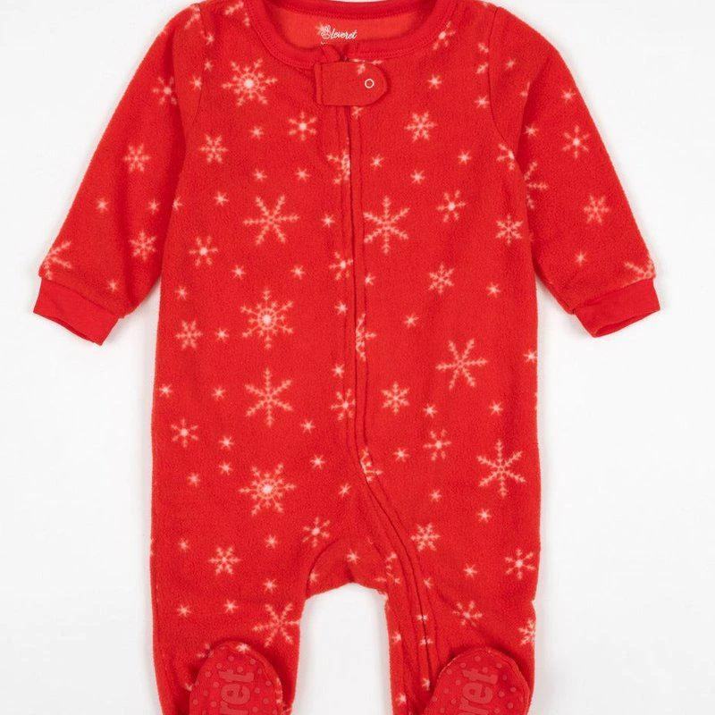 商品Leveret|Baby Footed Fleece Christmas Pajamas,价格¥189,第1张图片