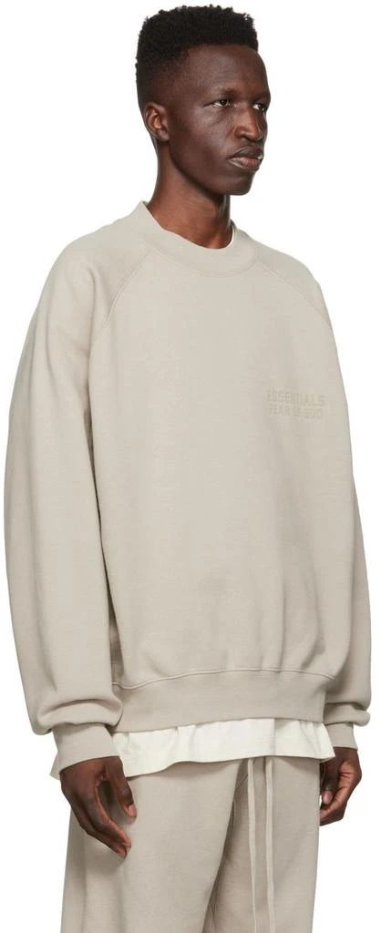 商品Essentials|Gray Crewneck Sweatshirt,价格¥630,第2张图片详细描述