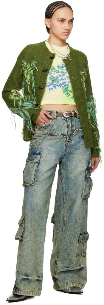 商品ANDERSSON BELL|Blue Simiz Jeans,价格¥5487,第4张图片详细描述
