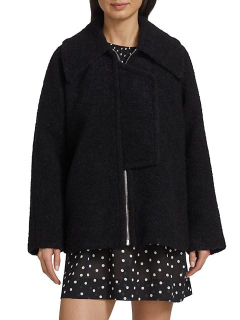 Boucle Wool Blend Jacket商品第3张图片规格展示