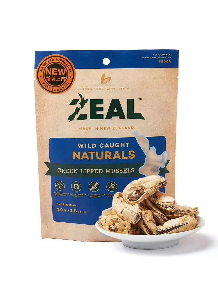 商品[国内直发] Zeal|新西兰全进口冻干绿唇青口贻贝（犬猫用）50g,价格¥92,第1张图片