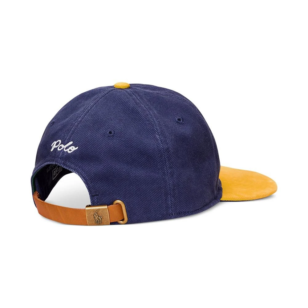商品Ralph Lauren|Men's Logo Cotton Chino Ball Cap,价格¥307,第2张图片详细描述