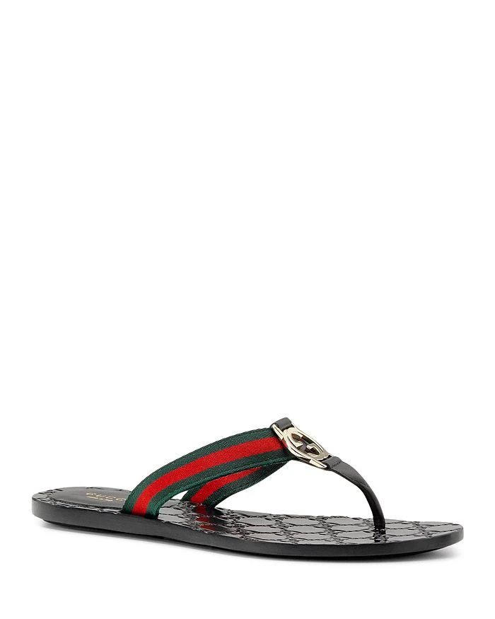 商品Gucci|Women's GG Thong Sandals,价格¥3364,第1张图片