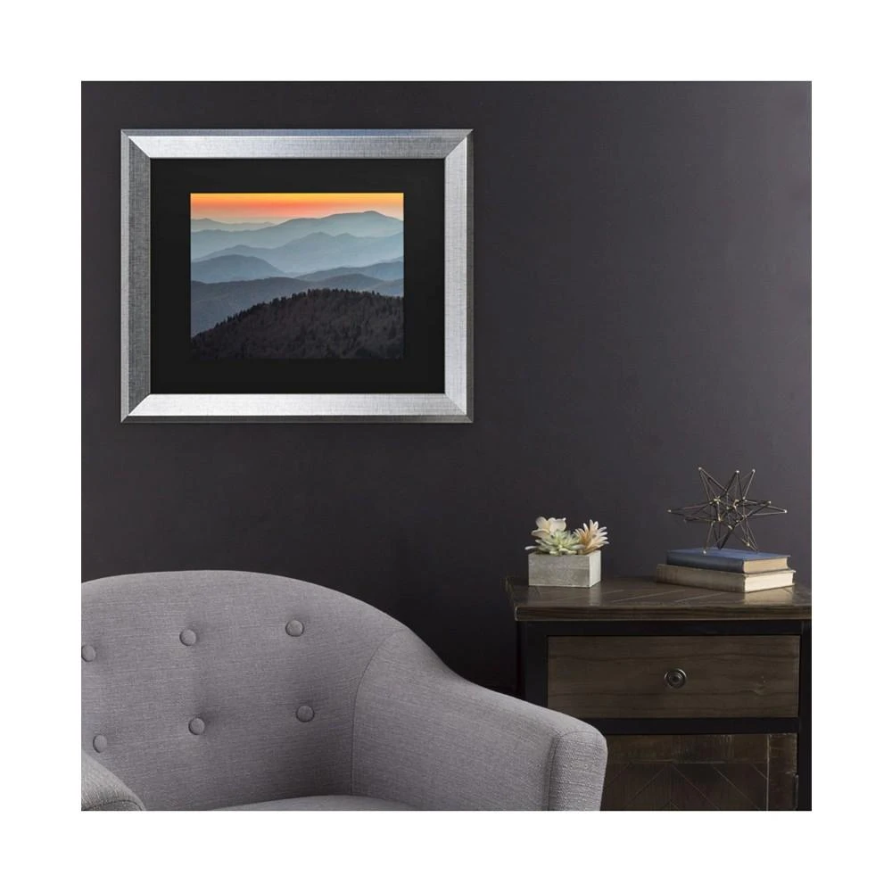 商品Trademark Global|Pierre Leclerc Great Smoky Sunset Matted Framed Art - 27" x 33",价格¥437,第3张图片详细描述