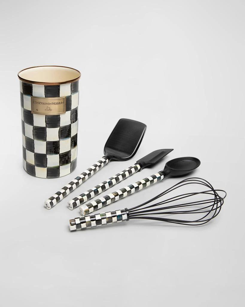 商品MacKenzie-Childs|Courtly Check Enamel Utensil Set,价格¥1521,第2张图片详细描述