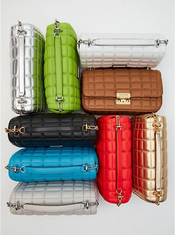 商品Michael Kors|Tribeca Large Quilted Leather Shoulder Bag,价格¥2669,第5张图片详细描述