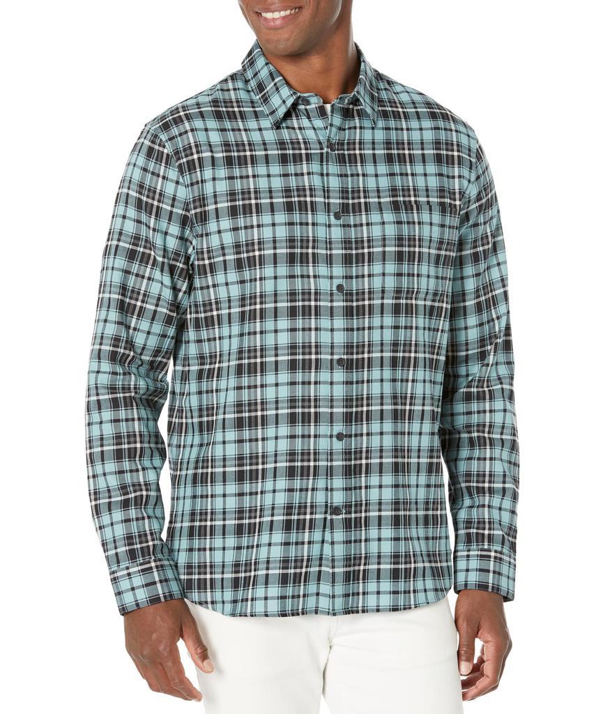 商品Vince|Berkeley Plaid Long Sleeve,价格¥1089,第1张图片