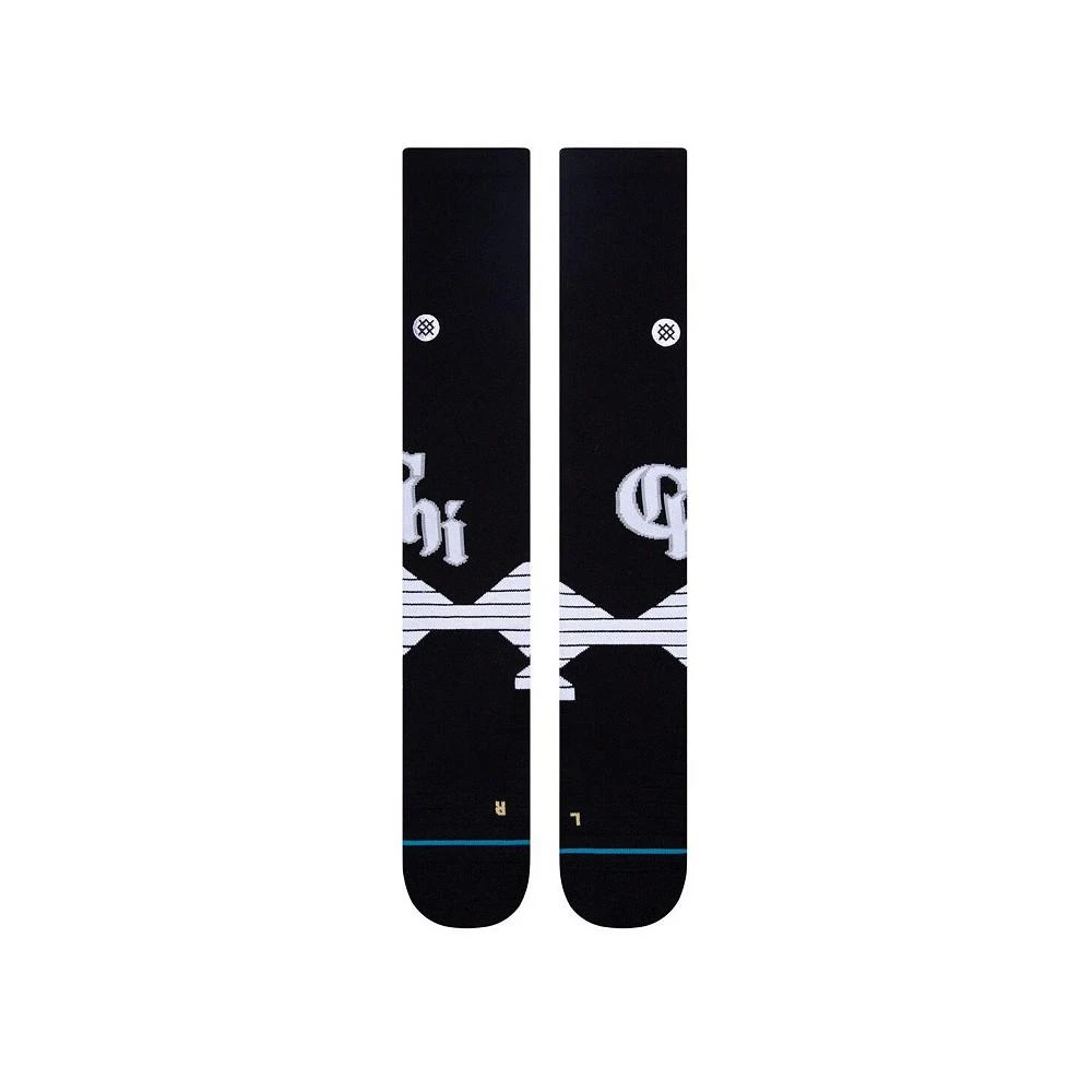 商品Stance|Men's Black Chicago White Sox City Connect Over the Calf Socks,价格¥188,第3张图片详细描述