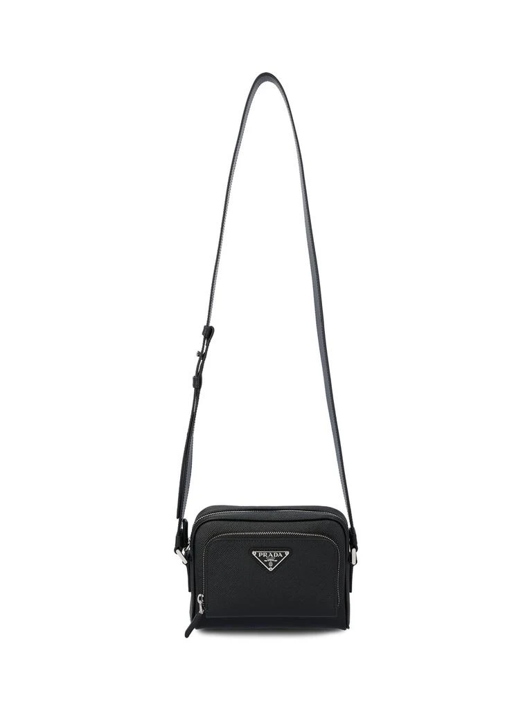 商品Prada|Prada Triangle-Logo Zipped Crossbody Bag,价格¥14337,第1张图片
