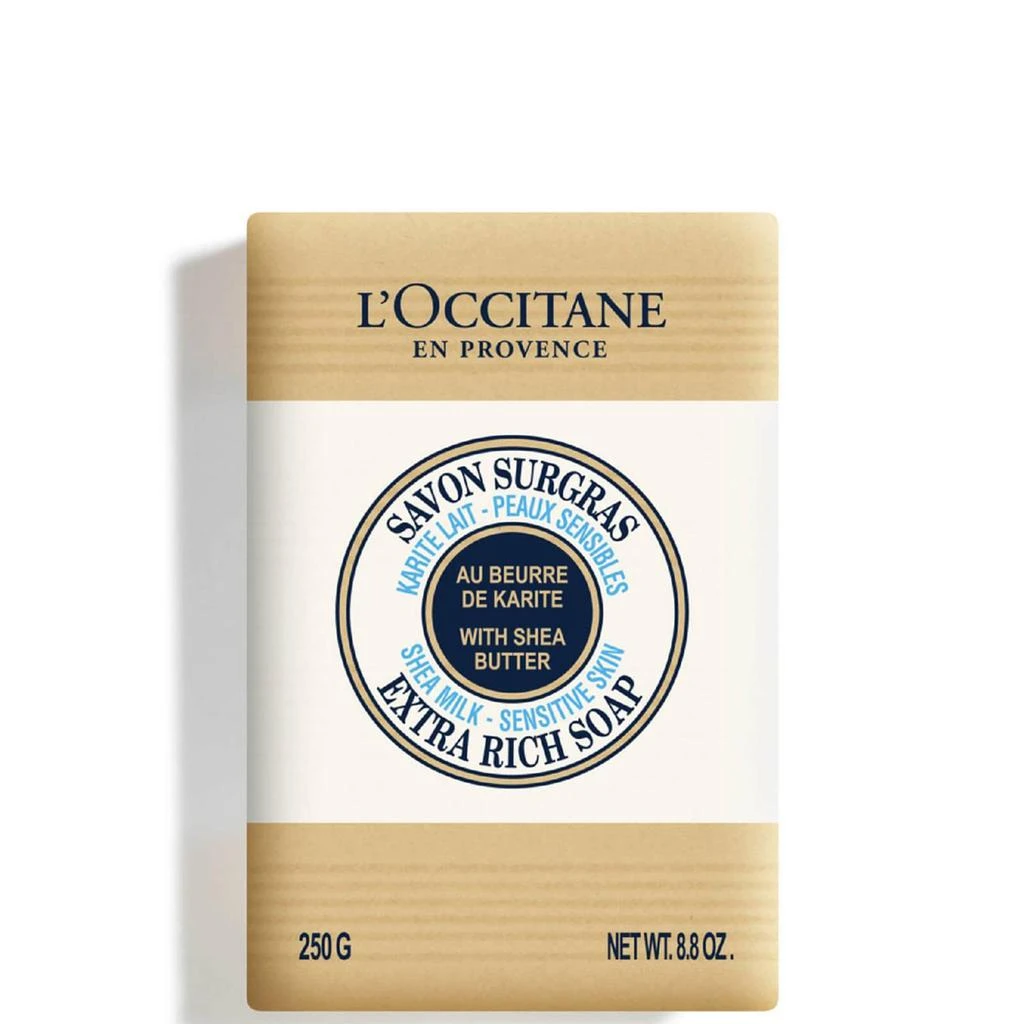 商品L'Occitane|L'Occitane Shea Milk Soap 250g,价格¥115,第1张图片