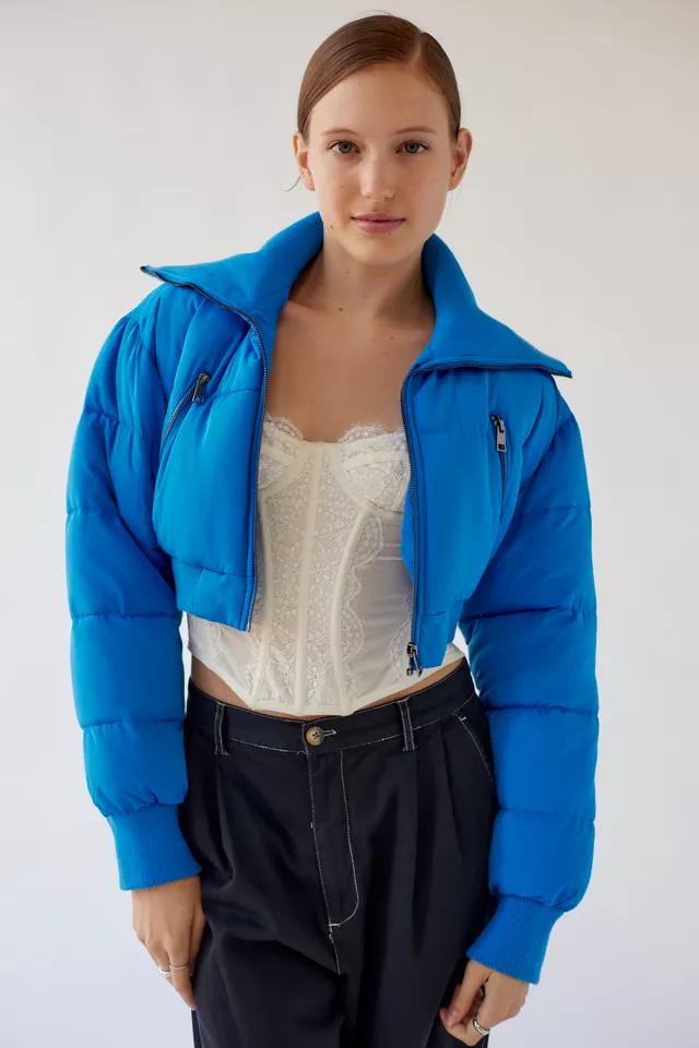 UO Lily Crop Puffer Jacket商品第6张图片规格展示