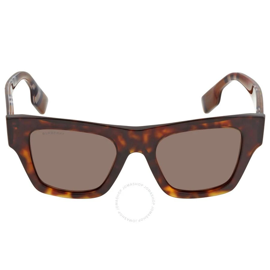 商品Burberry|Dark Brown Square Men's Sunglasses BE4360 399173 49,价格¥894,第2张图片详细描述