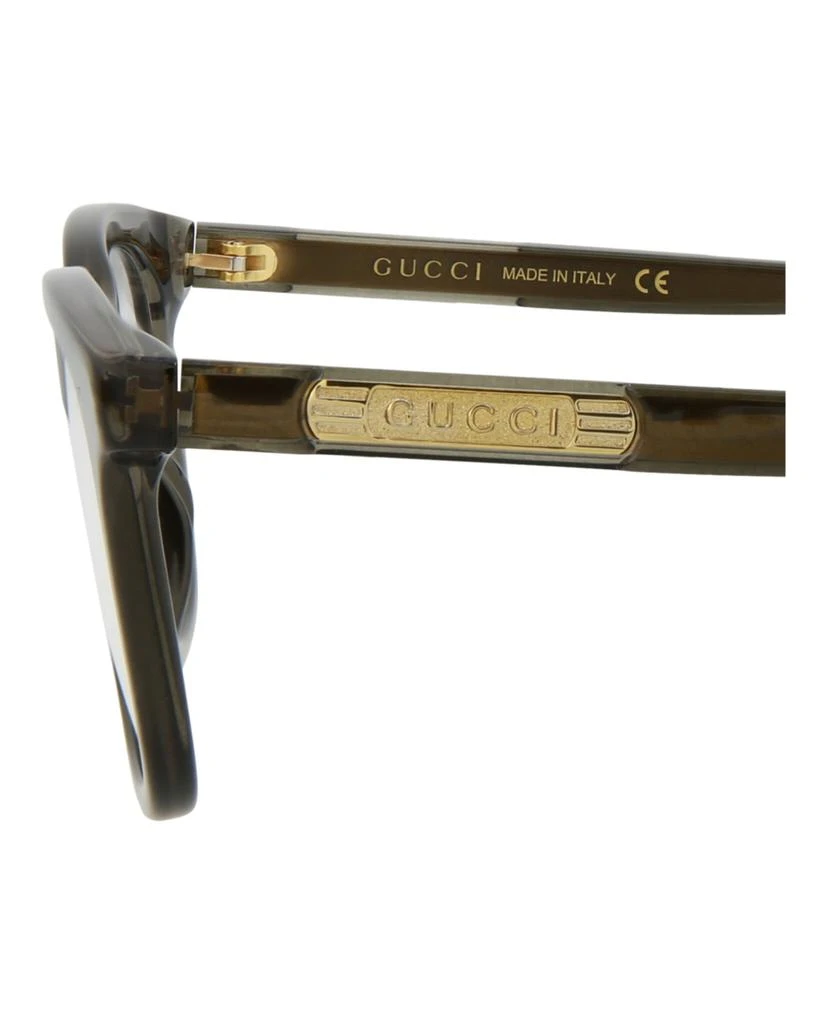 商品Gucci|Square-Frame Acetate Optical Frames,价格¥849,第4张图片详细描述