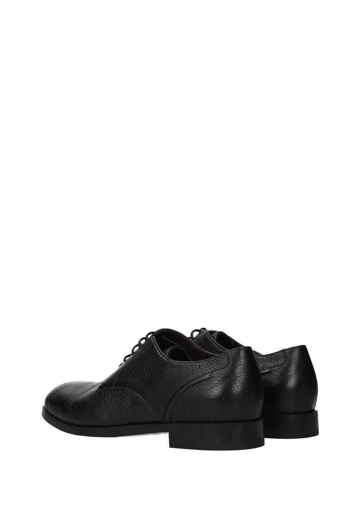 商品Zegna|Lace up and Monkstrap Leather Black,价格¥2276,第4张图片详细描述