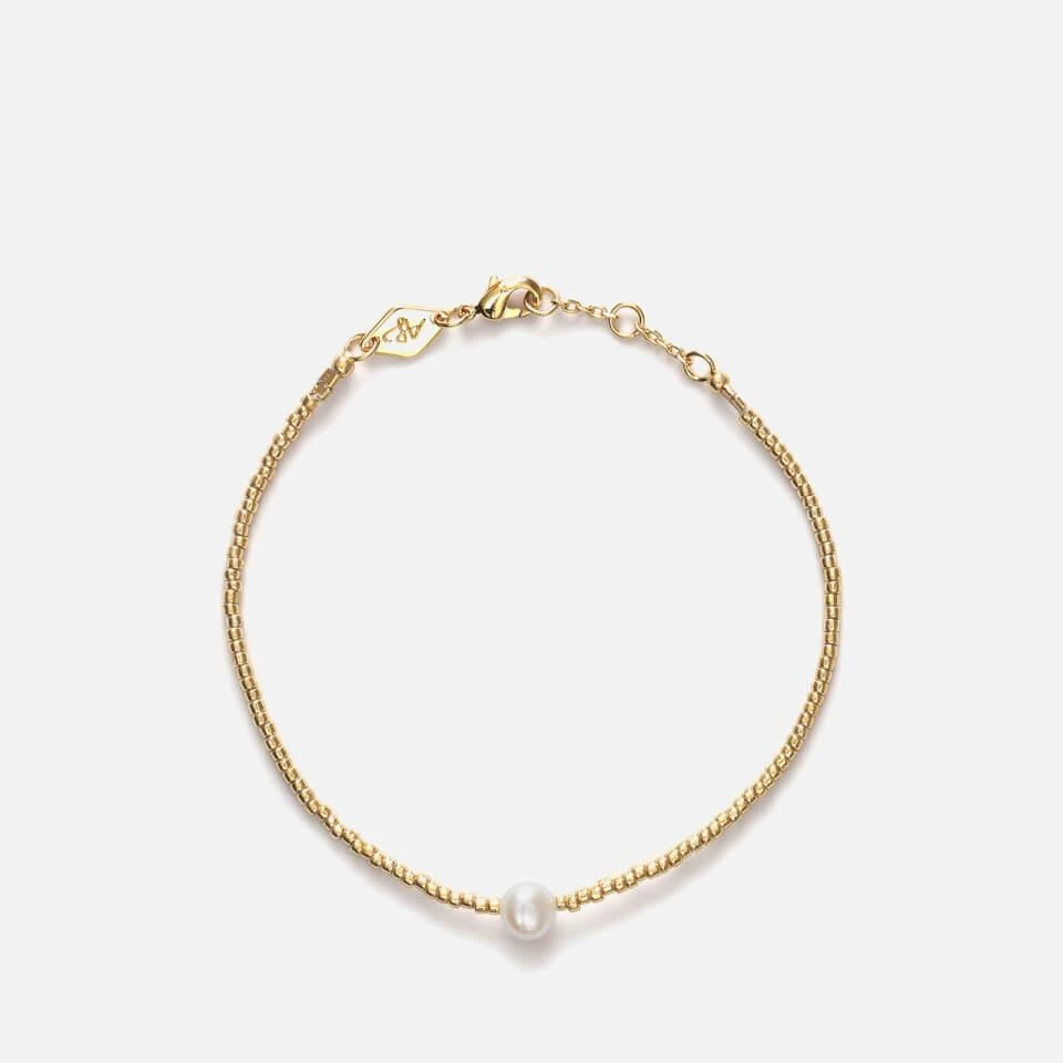 商品Anni Lu|Anni Lu Pearly Gold-Tone Bracelet,价格¥412,第1张图片