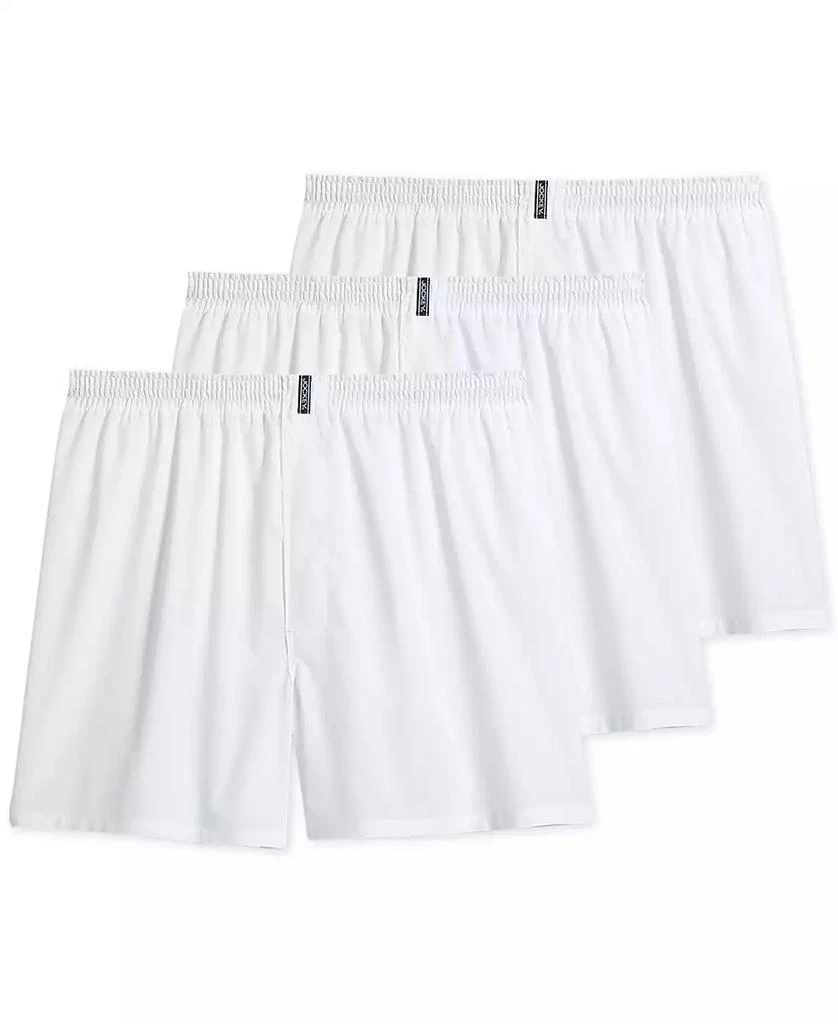 商品Jockey|Men's 3-Pk. Woven Boxers,价格¥147,第1张图片